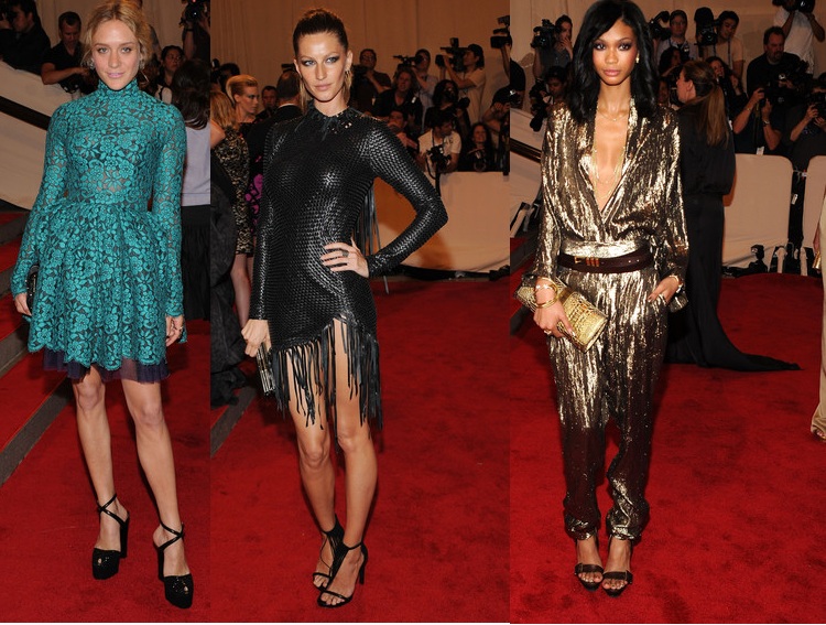Chloe, Giselle and Chanel Iman